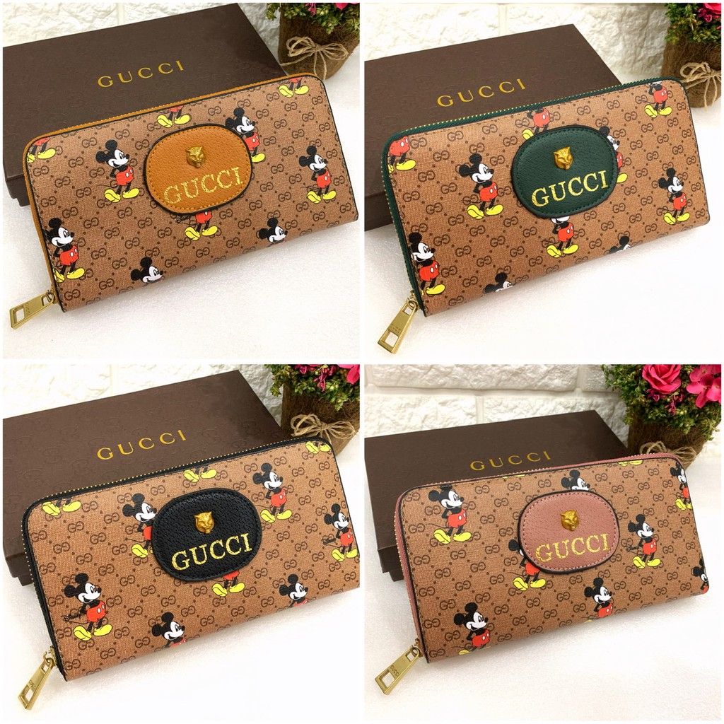 Dompet Gucci Mickey impor 3035 Super Premium 60017 NEW 