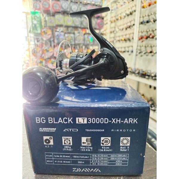 reel daiwa BG Black 3000 XH ARK