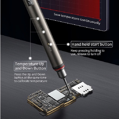 SOLDER TANGAN USB MEGA IDEA NANO CLASSIC GUN COLOR MATA C115 ORIGINAL