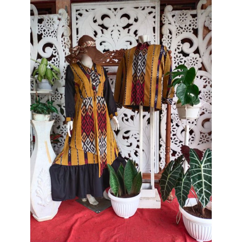 GAMIS TENUN/SARIMBIT TENUN ORIGINAL/COUPLE TENUN/KEMEJA TENUN