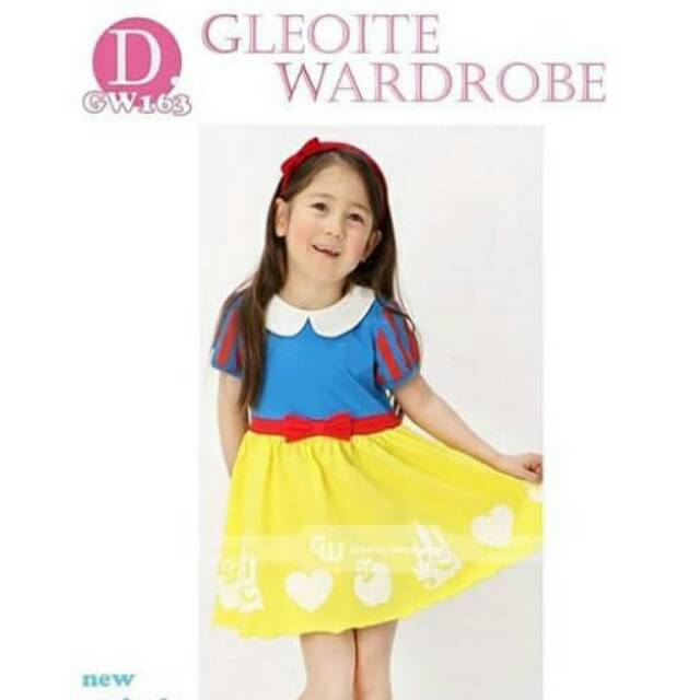 DRESS GW PRINCESS SNOW WHITE