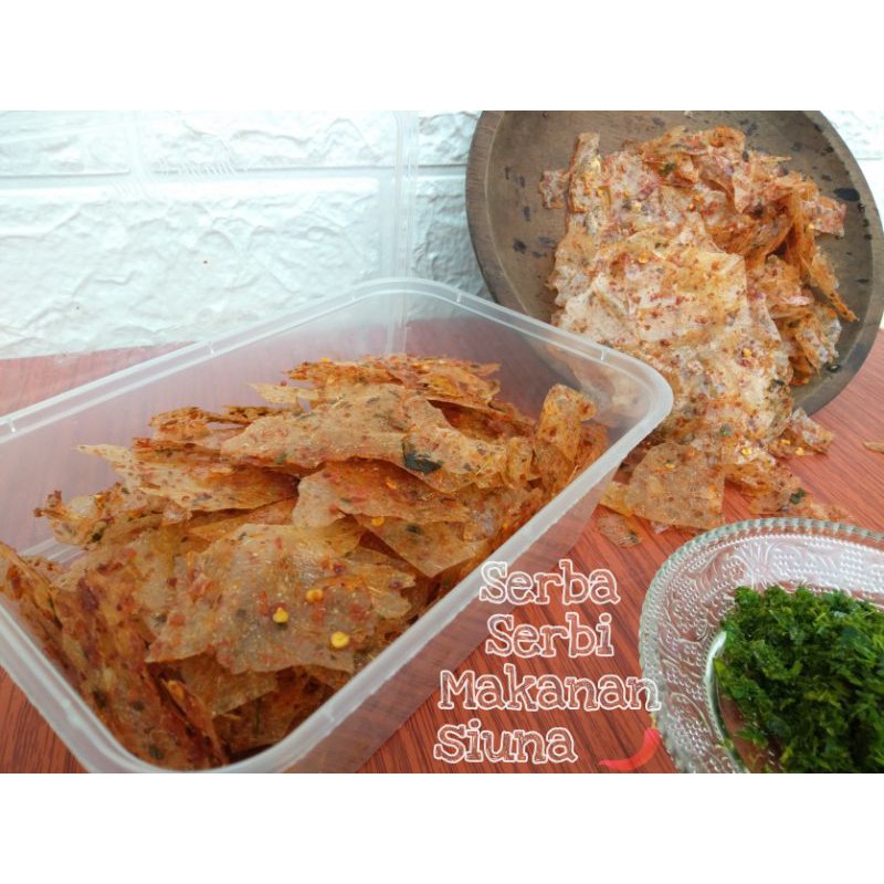 

keripik kaca super pedas / keripik kaca gurih super pedas