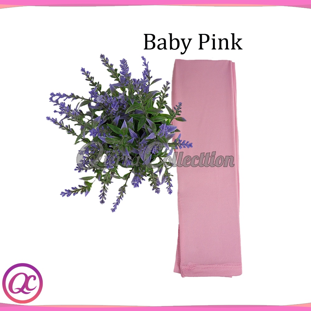 Manset tangan sambung/Bolero polos warna bahan spandek baloon all size dan jumbo-Pink baby
