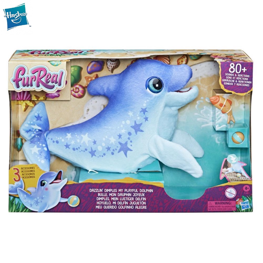FurReal Dazzlin Dimples My Playful Dolphin Interactive Electronic Pet