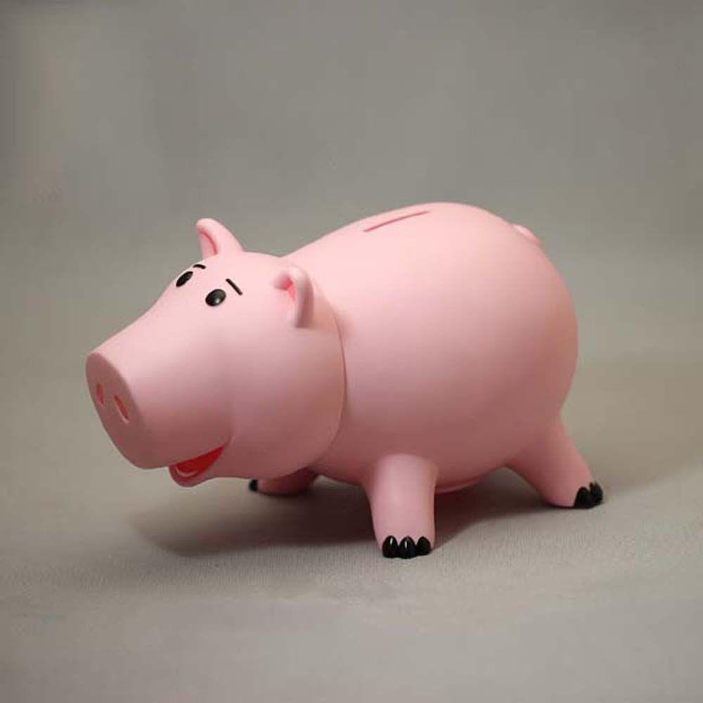 Needway   Action Figure Untuk Anak Hadiah Lucu Hamm the Piggy Model Mainan PVC Koleksi Figure Model Anime
