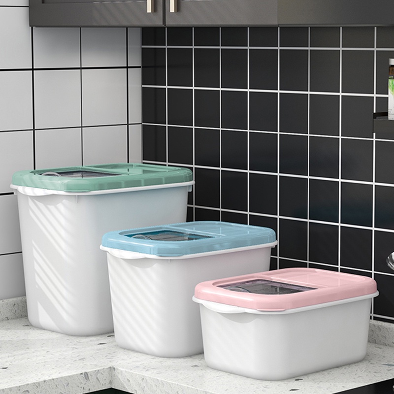 PROMO TERLARIS Inaso Rice Box Storage Penyimpanan Beras Tempat Beras Kotak Penyimpanan Kacang Tepung