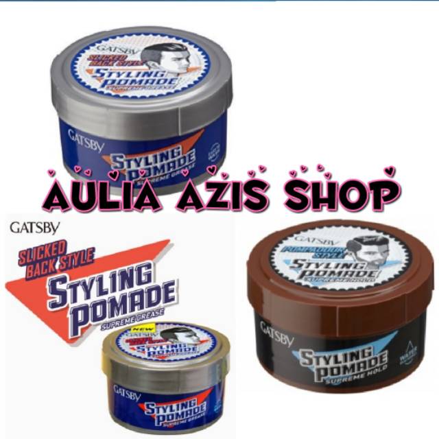 GATSBY styling pomade 80 gr (besar)