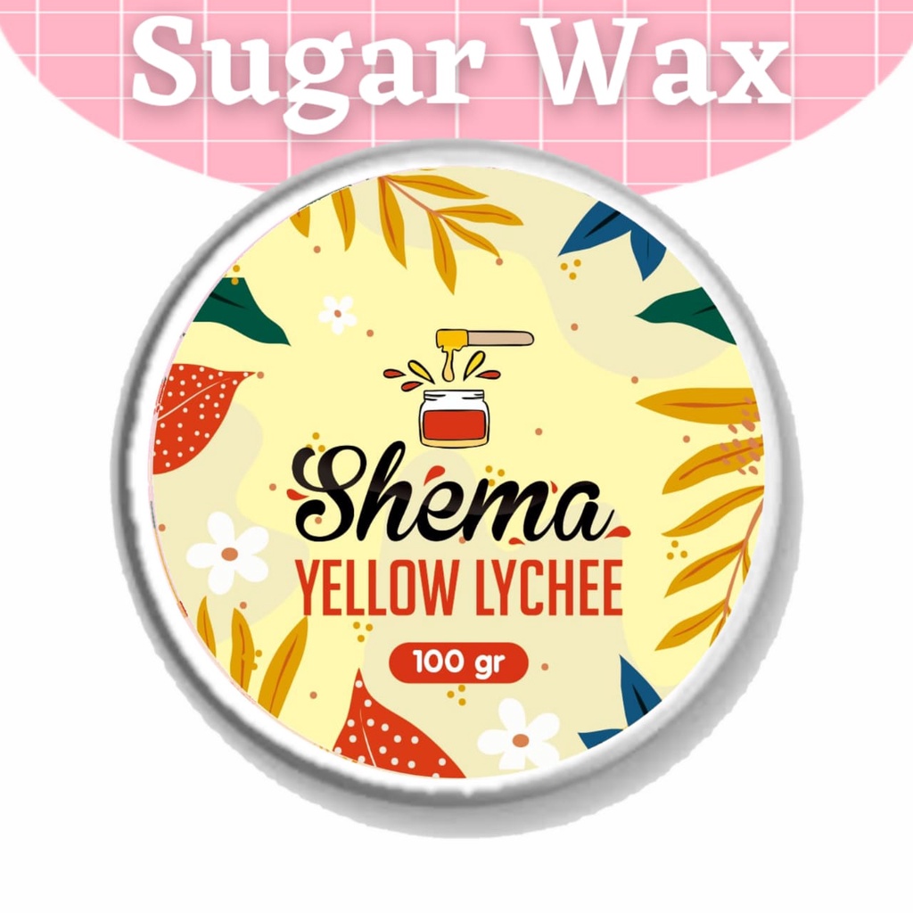 BIO SHEMA PREMIUM SUGAR WAXING SET LENGKAP 100 Gr (𝗕𝗣𝗢𝗠) TERMASUK SERUM SETELAH WAX