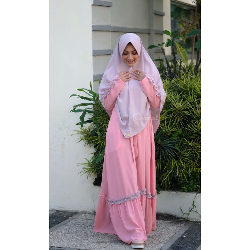 READY STOK SET GAMIS LUNA ORIGINAL ADZKIA HIJAB SYARI