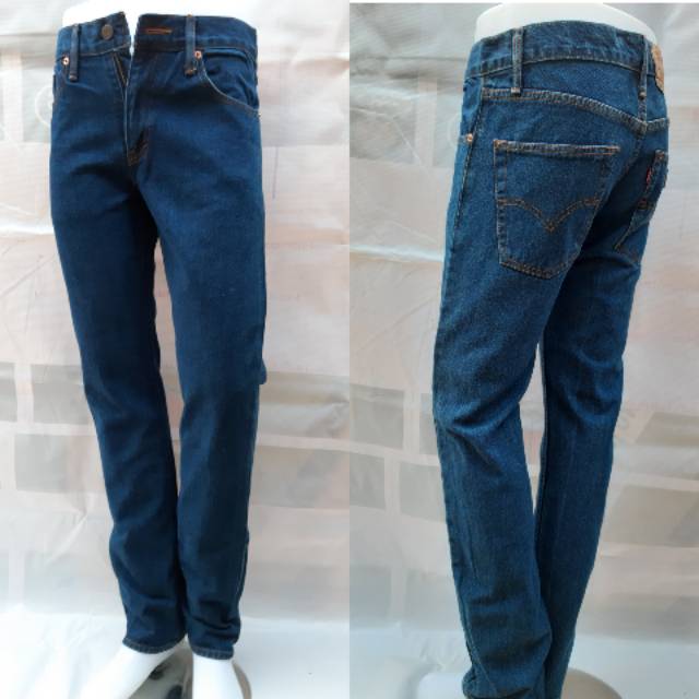 CELANA JEANS PRIA REGULER / CELANA LEVIS PRIA SIZE 28-33 ( BISA COD)