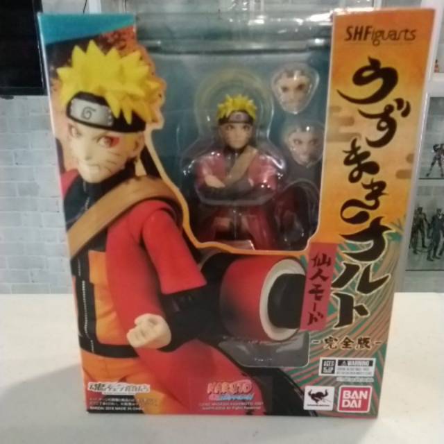 SHF Uzumaki Naruto Sennin Mode NEW ORI  MISB
