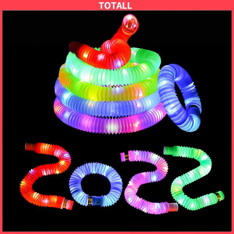 COD Pop Tube LED Stress Relief Sensory Mainan Sensorik Mainan Untuk Anak-anak Autistik Dan Gelisah Untuk Anak-anak Stres-Totall