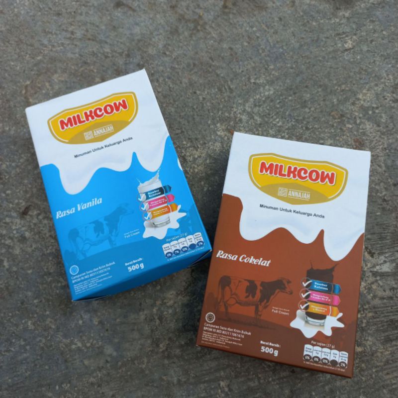 

Susu Sapi MILKCOW Susu Bubuk Penambah Berat Badan Full Cream || @500gr