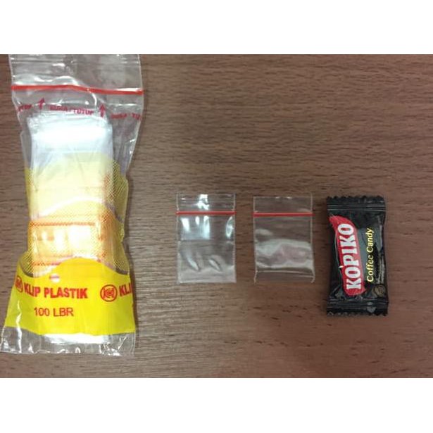 ✢*JKFR* PLASTIK KLIP KECIL 2 x 3 CM ( ISI 100 PCS / PACK KECIL ) ✢