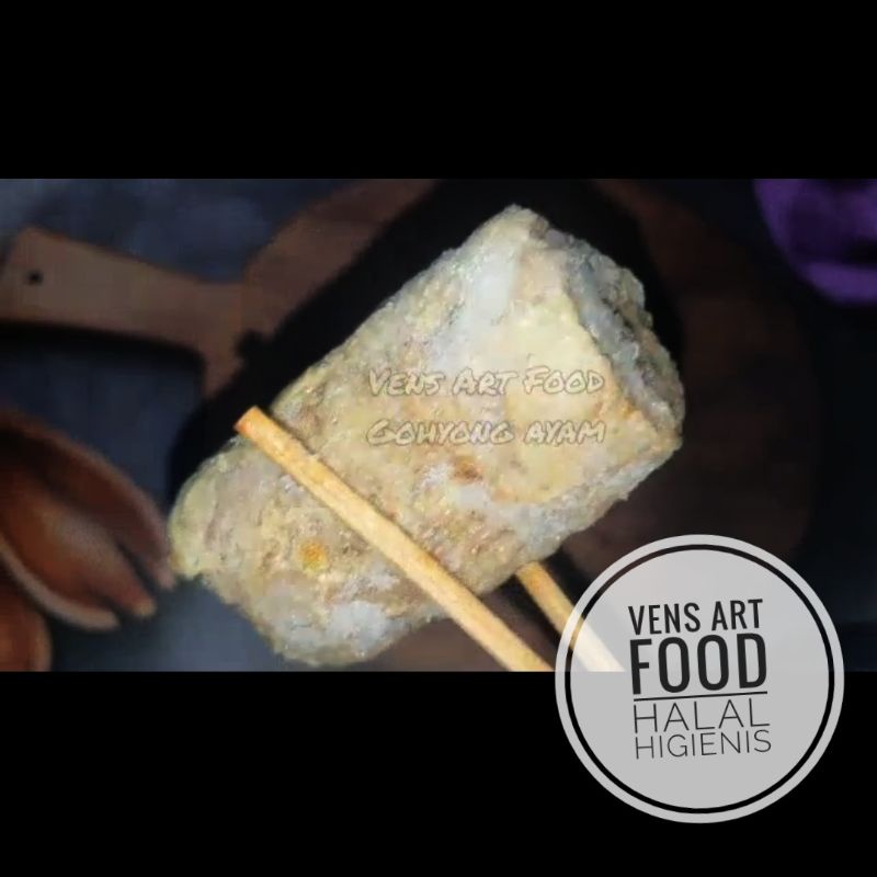 

FROZEN Gohiong Ayam gohyong ayam VENS ART FOOD 3 pcs made by chef Hotel SIAP GORENG
