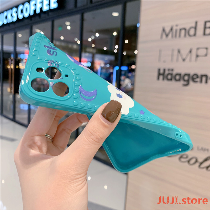 Lovely little girl Love Heart Camera Protection Candy Color Glossy Soft TPU Phone Case iPhone 12 11 Pro Max 7 8 Plus X XS MAX XR