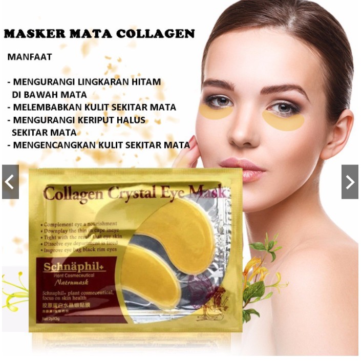 Masker Mata Emas / Gold Collagen Crystal Eye Mask