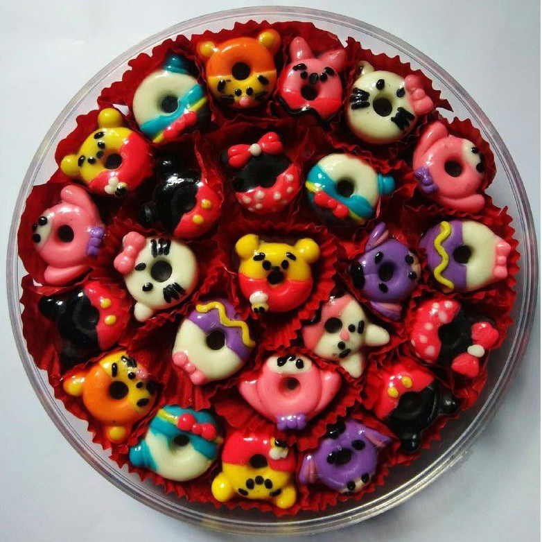 

Coklat Karakter Lucu Tsum Tsum Donat (TSD) 430gram Coklat Mezem