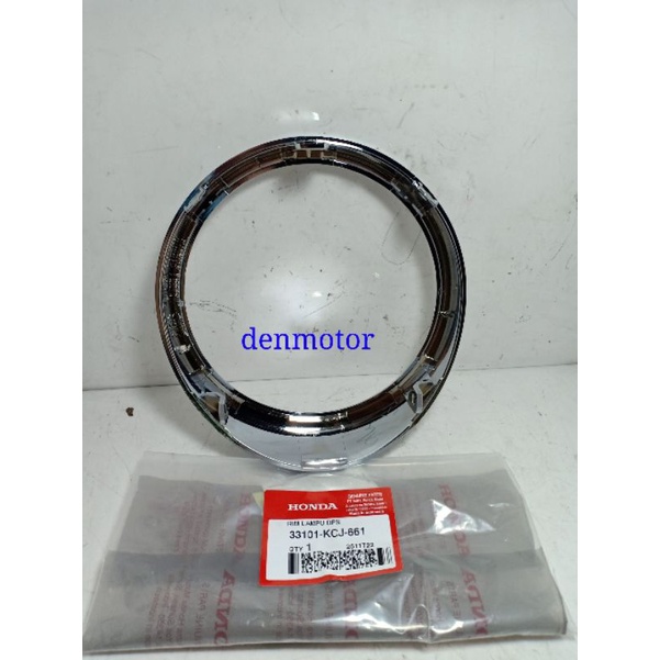 RING LAMPU TIGER REVO REFLEKTOR BULAT CROME ORIGINAL 33101-KCJ-661