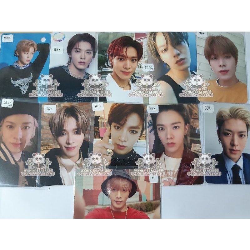 PC Photocard Yuta Bene Kyobo SG2019 WTMP WTOP Ace Kit Welkit NCT 127 2020 2019 Slowacid Neozone T Re