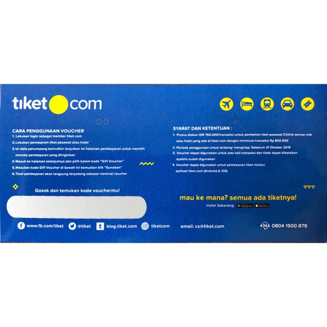 Voucher tiket.com