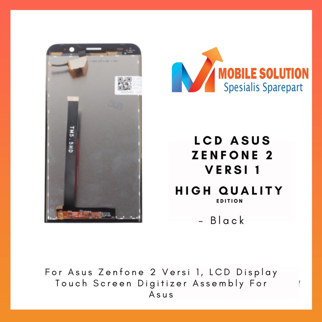 Grosir LCD Asus Zenfone 2 ver 1 ZE550ML ORIGINAL 100% Fullset Touchscreen Garansi 1 Bulan + Packing / Bubbel