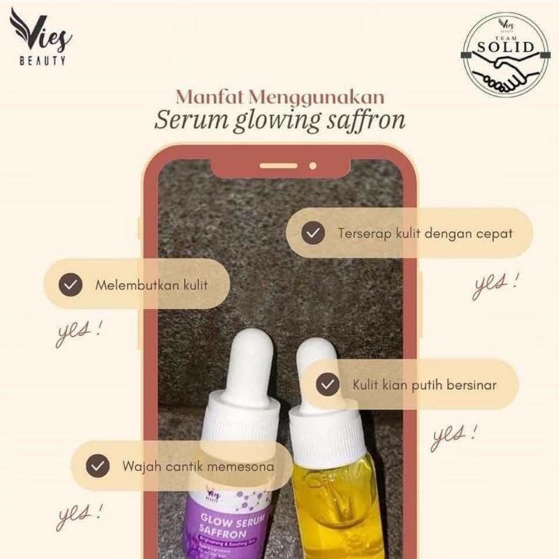 SERUM SAFRON GLOWING VIES BEAUTY