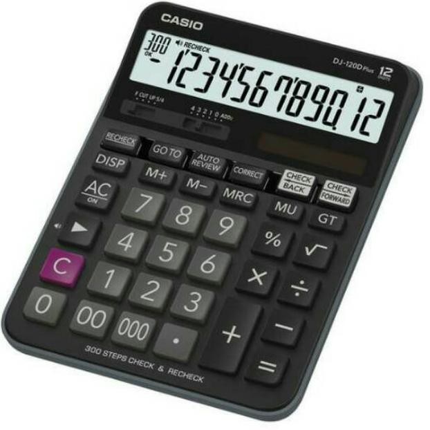 

wW3Code Casio DJ-120D PLUS - Kalkulator Meja(E7J5) (promo)