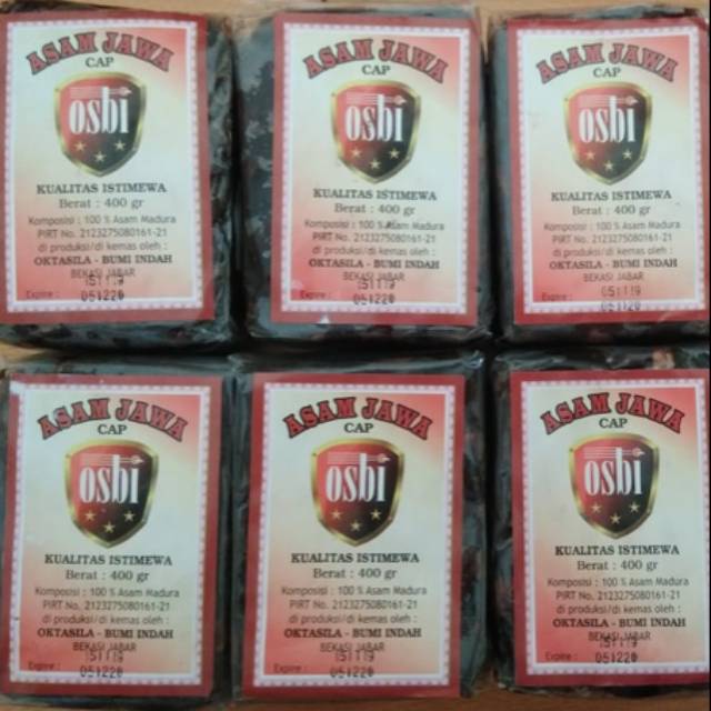 

Osbi Asam Jawa 400gr