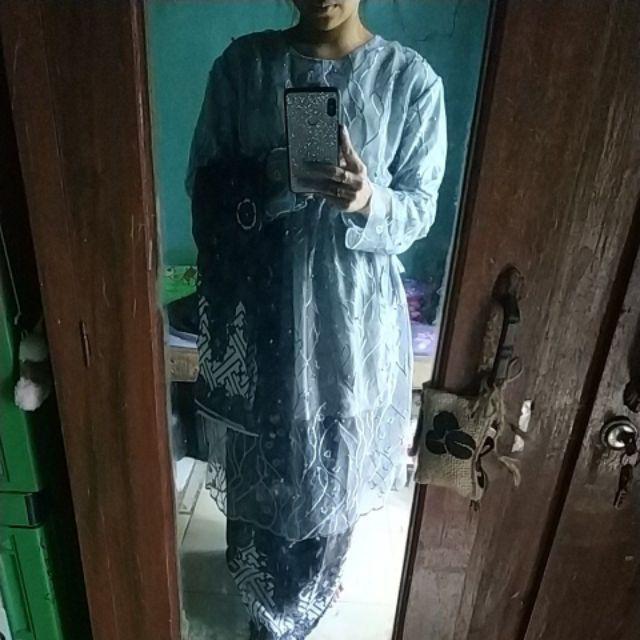 Maura Couple - Sania Ruffle Batik Couple Ori Ndoro Jowi Garansi Termurah Shopee - Couple Danilla