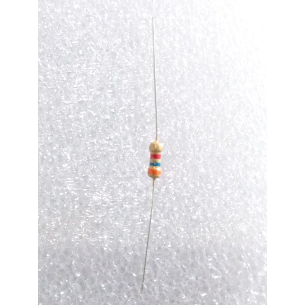 3.6K 1/4W 5% RESISTOR 3K6