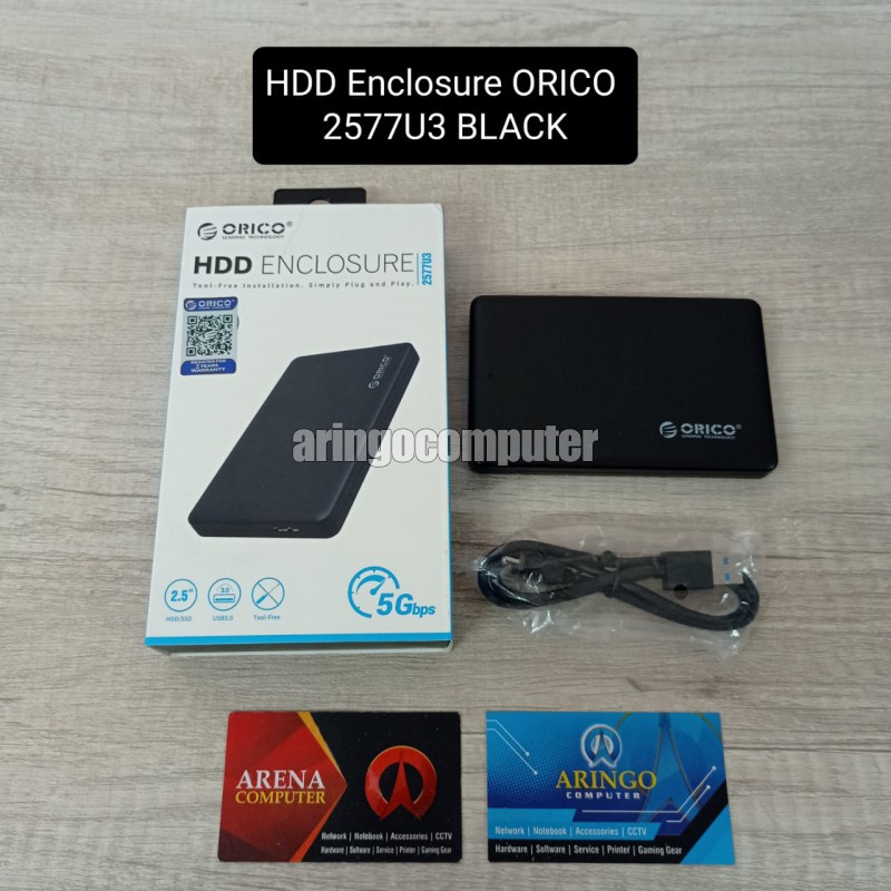 HDD Enclosure ORICO 2577U3 BLACK