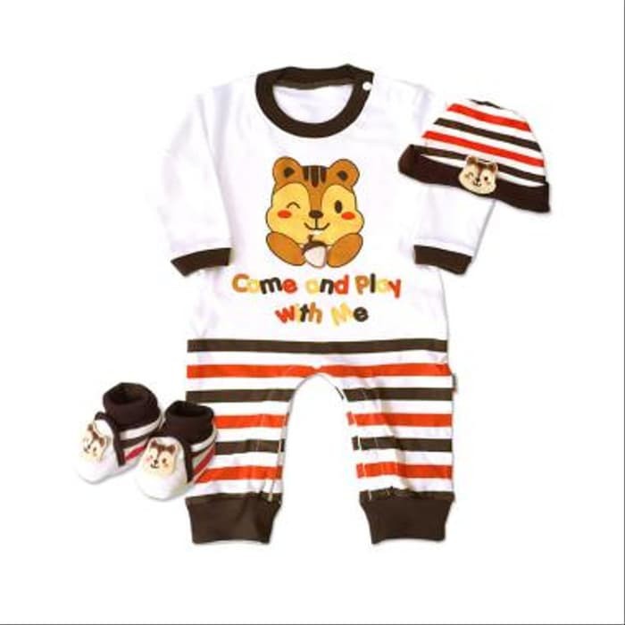 Kiddy 11166 Baby Tupai Set Pakaian Anak