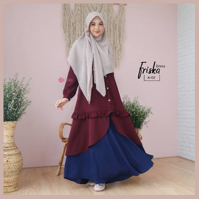 Gamis Friska Dress Zizara