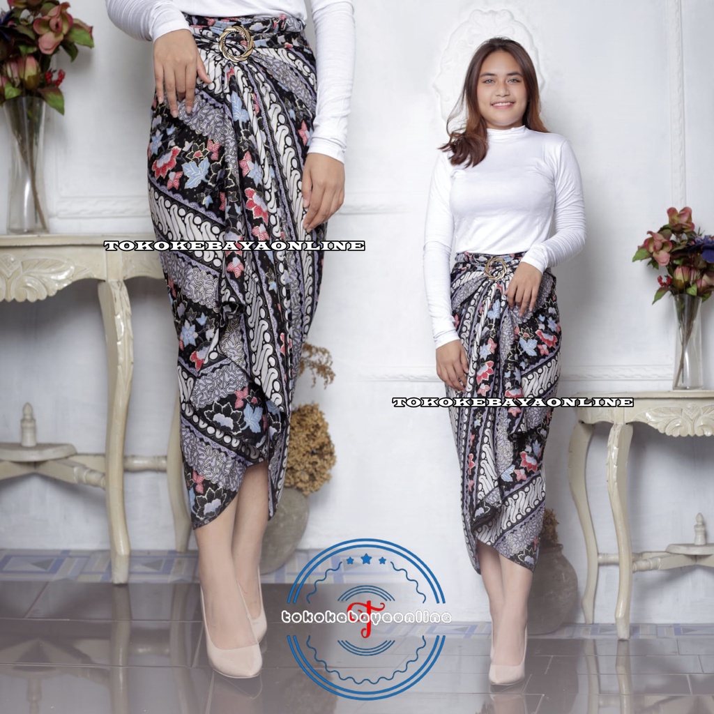 Rok lilit batik / rok lilit / bawahan kebaya / kebaya / rok bawahan batik / rok lilit modern / kain 