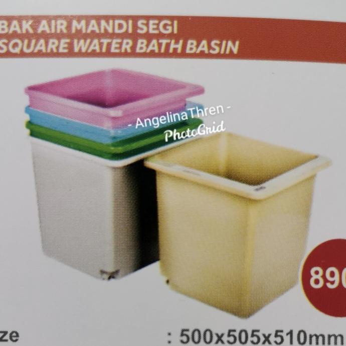 Bak Air Mandi Persegi - Bak Kotak Kamar mandi sudut