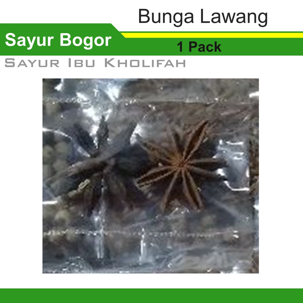 

Bunga Lawang 1 Pack Bumbu Masakan Dapur Rempah
