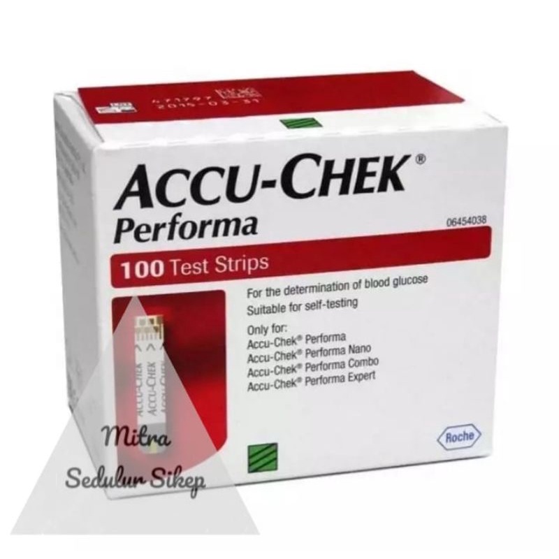 Strip Accucheck Performa Isi 100 Accu Chek Performa