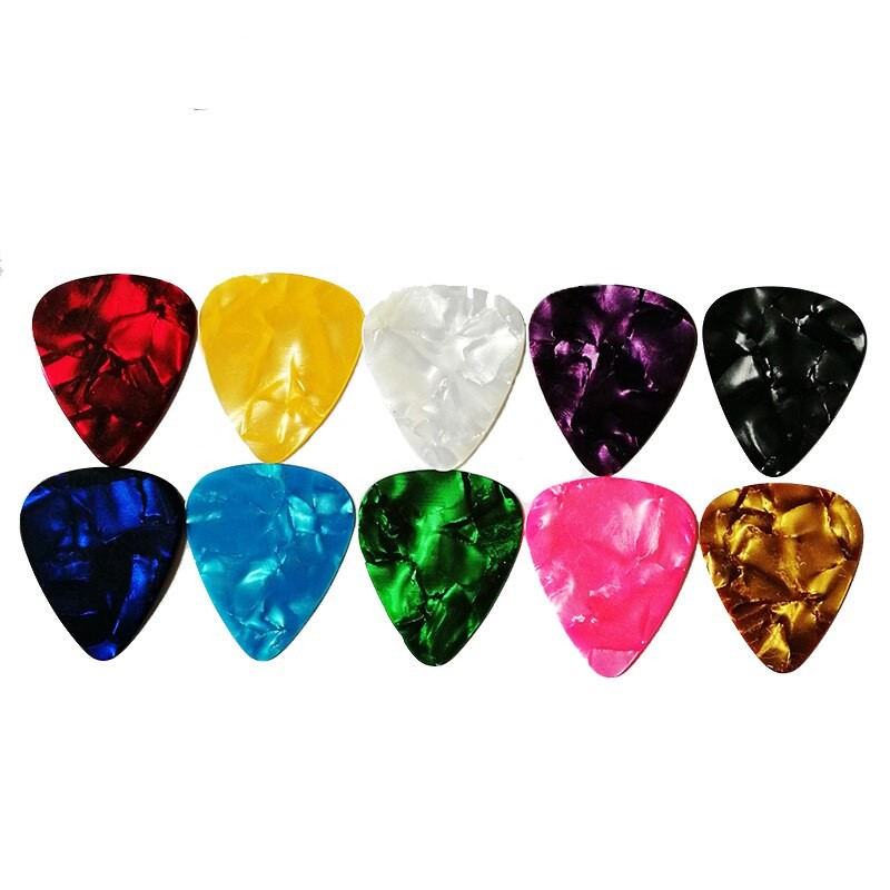 Pick Gitar Pik Gitar Akustik Klasik Elektrik Spectrum Color Celulloid