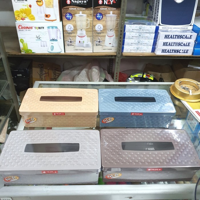 Tempat Tissue Rato S Motif Anyam Lion Star