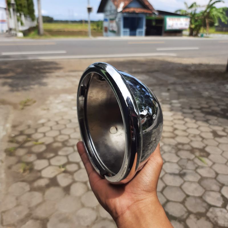 BATOK PESEK JUTE CB GL MEGAPRO TIGER DEPO AUTOPAL DAYMAKER CROM HD LAMPU DEPAN DIAMETER REVLEKTOR 5,