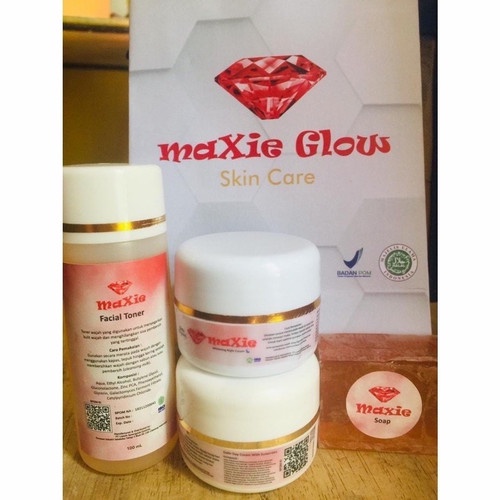 MAXIE GLOW SKINCARE ORI BPOM PAKET PEMUTIH