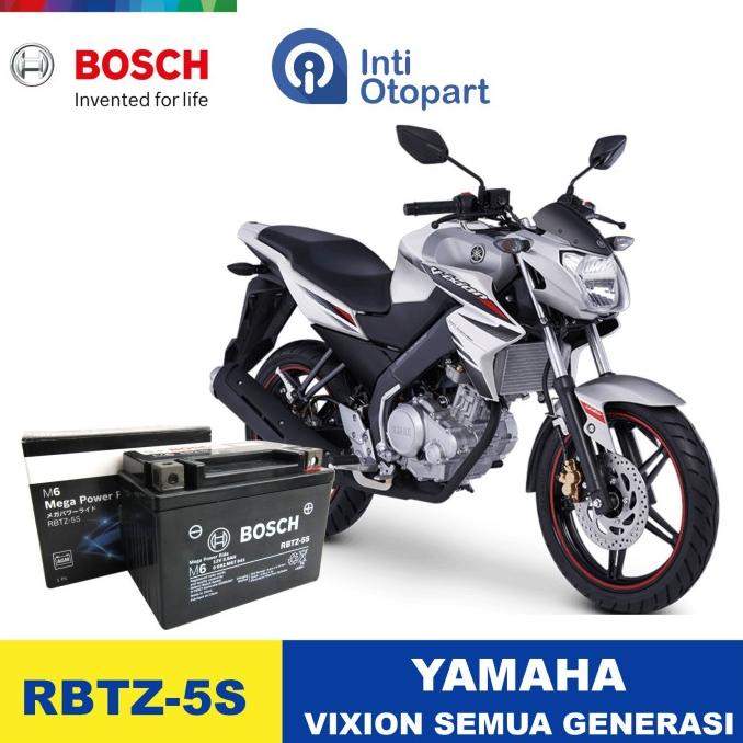 populer] Accu Aki Motor YAMAHA VIXION ORIGINAL BOSCH