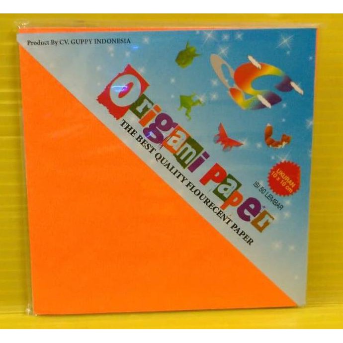 

Termurah Guppy Kertas Origami 10 X 10 (Pak Isi 50 Lembar) Offic