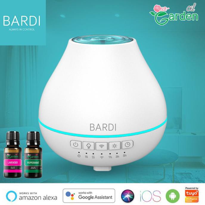 Bardi Smart Aroma Diffuser Aromatherapy 200 Ml Wifi Essential Oil - + 2 Oil Benaryos