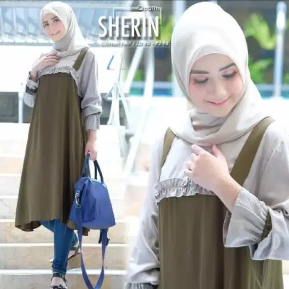 SHERIN TUNIK CANTIK BANDUNG UKURAN M,L,XL,XXL LD