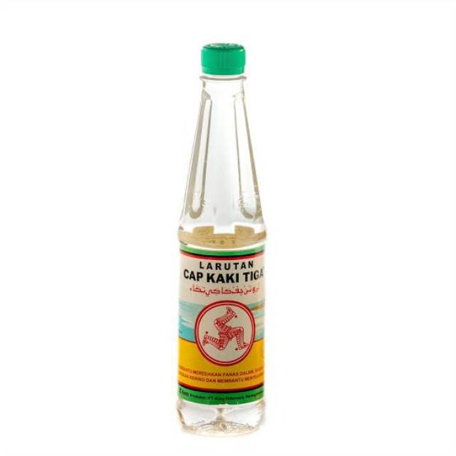 

Larutan Cap Kaki Tiga Botol 500ml