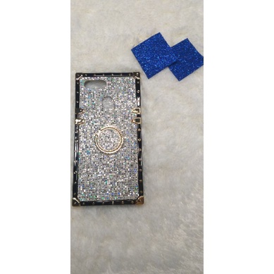 Case HP Oppo A12, A7, A5S, A3S glitter cincin korea Fashion