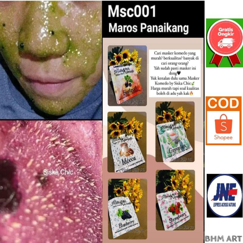 Distributor Masker komedo Siska chic