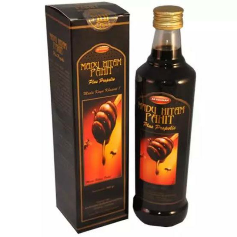 100% Madu Hitam Pahit ArRohmah  Ar Rohmah  ArRahmah  Ar Rahmah 460 gr